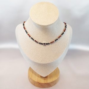 Collier #8 mit Granat