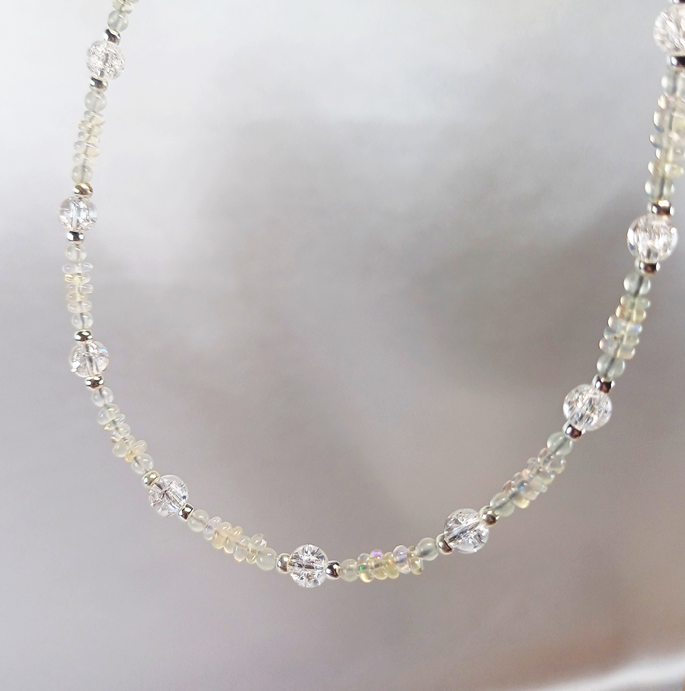 #10 Collier mit Opal und Jade – Bild 2