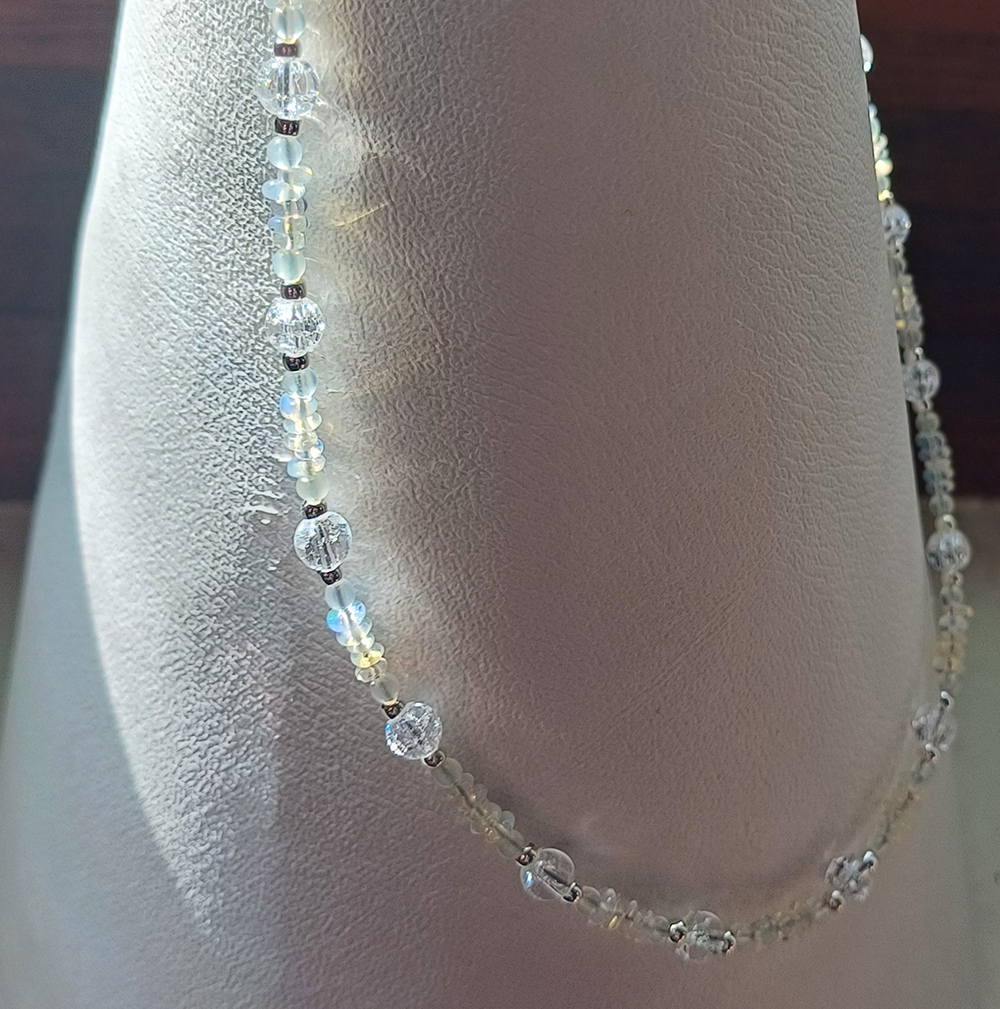 #10 Collier mit Opal und Jade – Bild 7