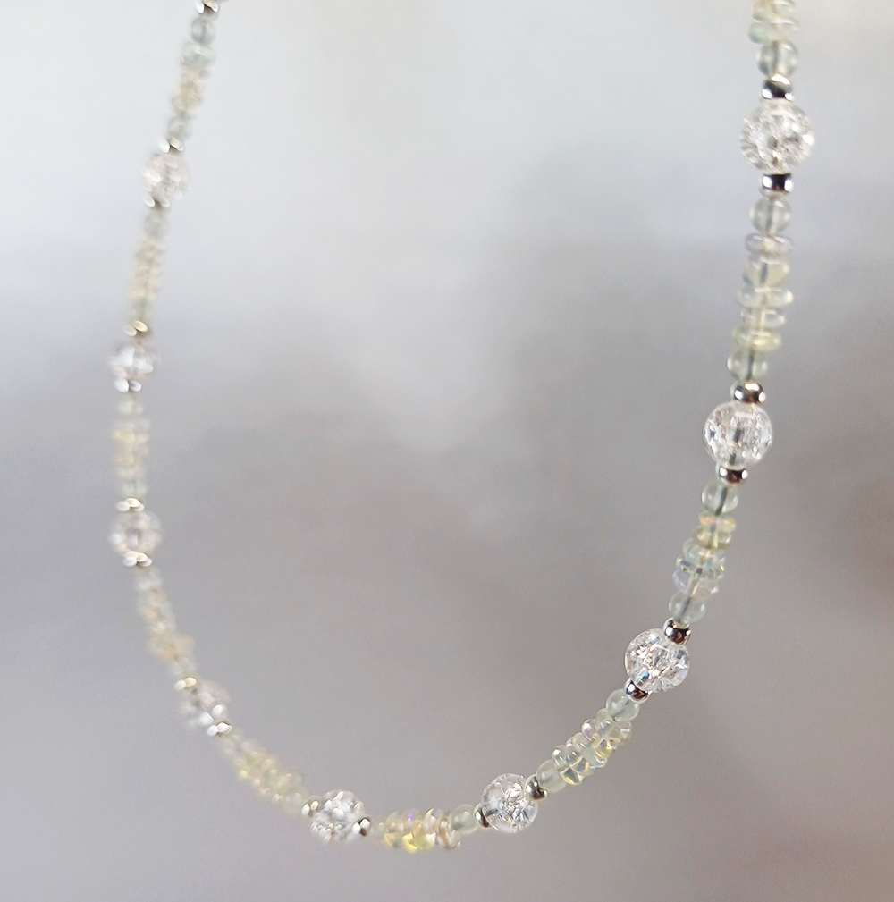 #10 Collier mit Opal und Jade – Bild 6