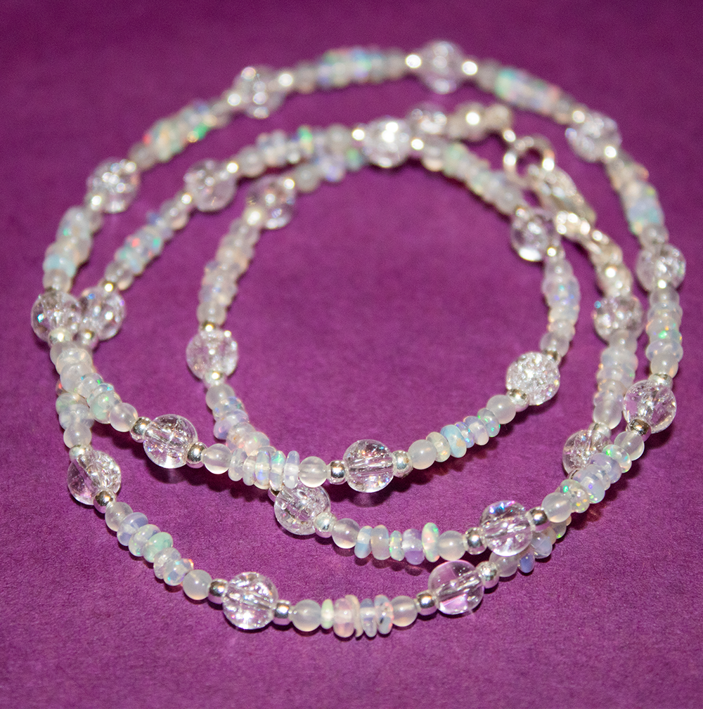 #10 Collier mit Opal und Jade – Bild 10